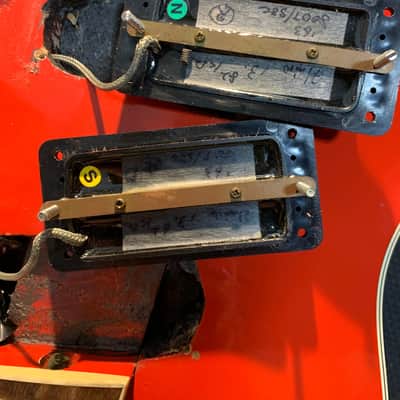 Mosrite The Ventures Model Mark I 1964 Reissue 2000s Red w/ Hard Case image 23