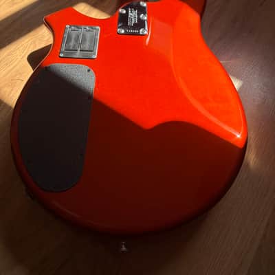 Ernie Ball Music Man Bass Guitar Bongo 4 serial F18900 Dual Humbucker "HH" configuration) circa 2004–2005 - Lava Pearl image 12
