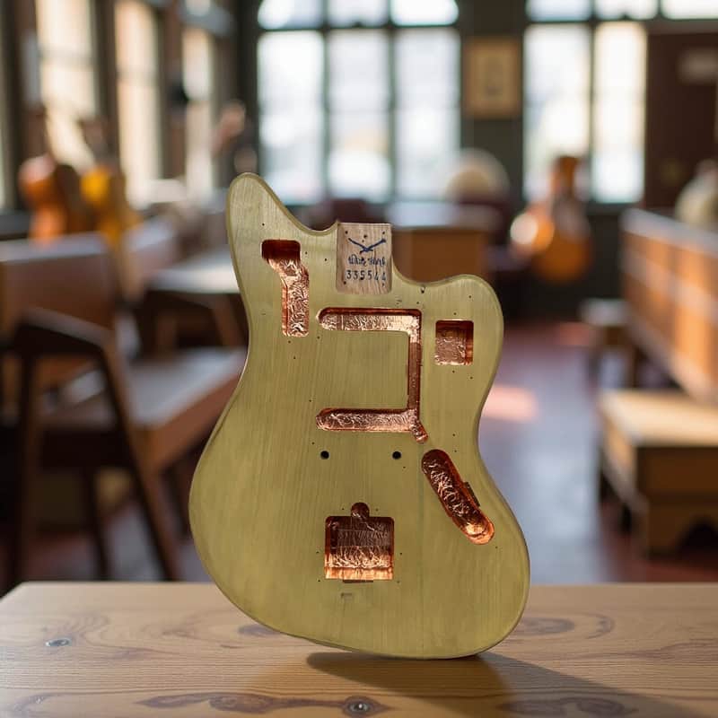 Relic Jaguar Style Body Blonde Nitro Finish 334455 | Reverb