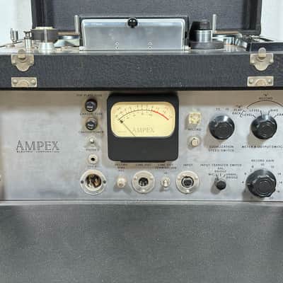 Vintage Ampex 401A Tube Audio Amplifier Reel To Reel Magnetic Tape Recorder Transport / Preamplifier image 7