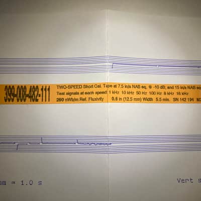 MRL 1/2”, 6-Tone, 2-Speed (7.5 & 15 in/s NAB EQ), 250 nWb/m Short Program (5.5 min.) Calibration Tape image 3