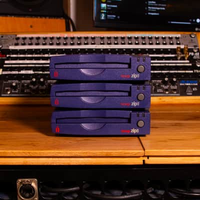 3x Iomega ZIP 100 Blue image 3