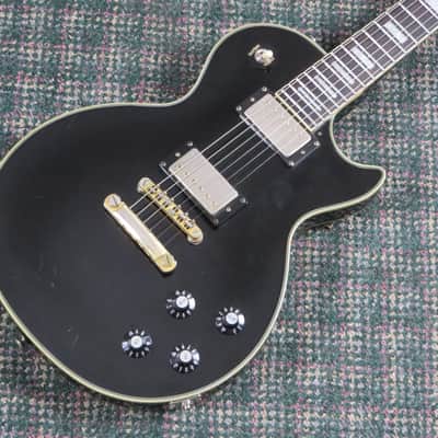 2011 Epiphone Les Paul Custom Pro Black! w/hardshell case image 2