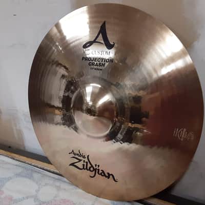 Zildjian 17" A Custom Projection Crash Cymbal 1996 - Present - Brilliant image 3