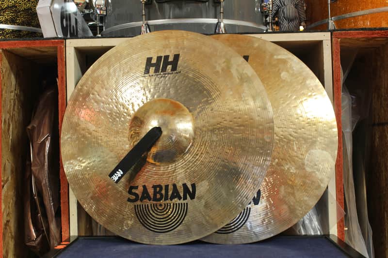 Sabian 19" HH New Symphonic Medium Light Orchestral Pair image 1