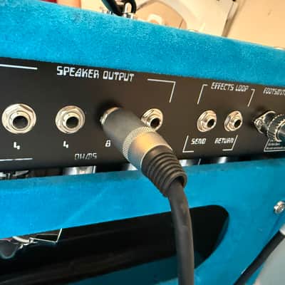 Amplified Nation Wonderland Overdrive v2 - Turquoise Suede image 7