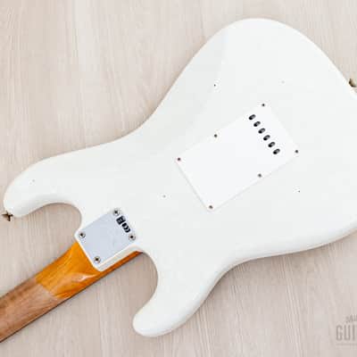 2023 Fender Custom Shop Limited Edition 1959 Special Stratocaster Journeyman Relic Olympic White w/ Case, CoA image 14