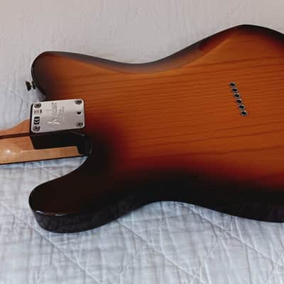 Rare Fender American Standard Telecaster Gorgeous Ash with Figured Neck 2016 - Cognac Burst (Twisted Tele - w/Case) image 19
