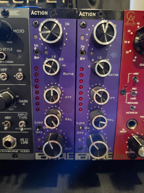 Purple Audio Action 500 Series FET Compressor Module image 1