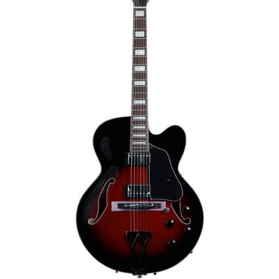 Ibanez AF75TRS Artcore Hollowbody Electric Transparent Red Sunburst image 3