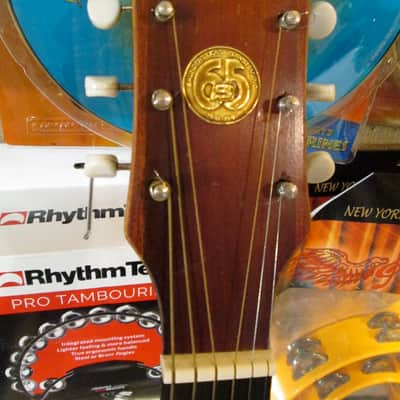 SEARS & ROEBUCK Model 319 Vintage Acoustic Guitar USA Made - overall great shape image 7
