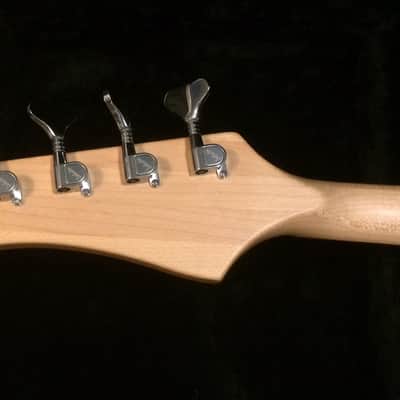 USA Hamer Cruise Bass 1996 Black Cherry Burst w/ 2 Tek Bridge & Seymour Duncan Pickups image 5