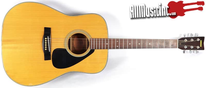 Vintage Yamaha Japan FG-151B Solid Top Mahogany Natural Acoustic