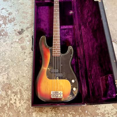 Fender Precision Bass 1978 - Sunburst original vintage USA P Bartolini image 4