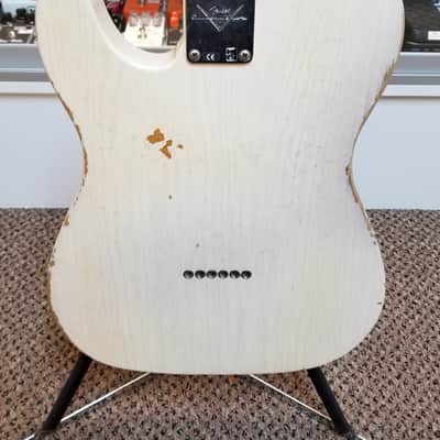 used 2018 Fender Custom Shop '54 Telecaster Relic in Aged White Blonde, Excellent Condition with OHSC! image 10