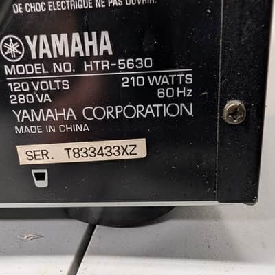 Yamaha HTR-5630 Receiver HiFi Stereo Vintage 5.1 Channel Home Audio AM/FM image 6