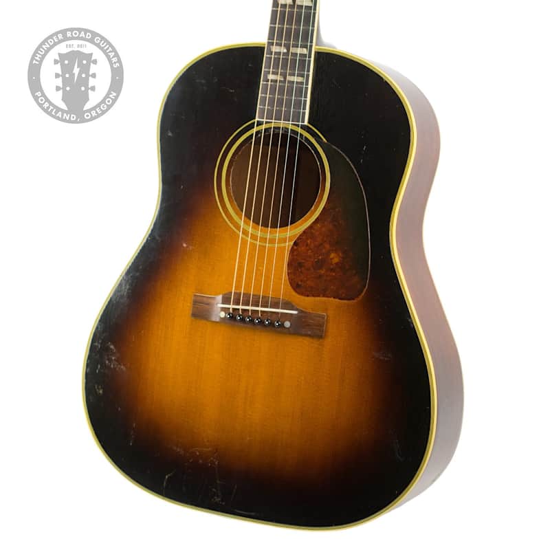 1952 Gibson Southern Jumbo Sunburst w/Brazilian Fingerboard & Bridge #Z35312