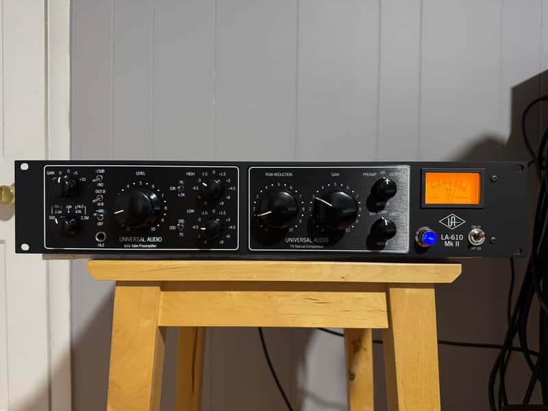 Universal Audio LA-610 MkII Tube Channel Strip 2008 - Present - Black image 1