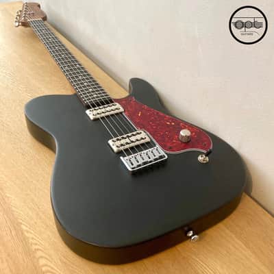 OPT Guitars | Cyfres 2 | T-Style - Dusky Black / Tortoise Shell image 12