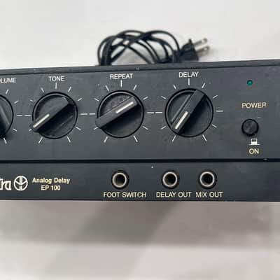 ELECTRA EP-100 Analog Delay, Mic & Instrument Inputs, Tone, Repeat, Vintage Unit - Early 80’s - Black image 12