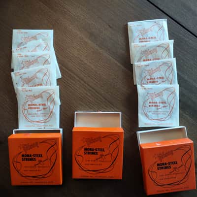 Gibson 3 Vintage Orange Boxes Electric Guitar Strings image 4