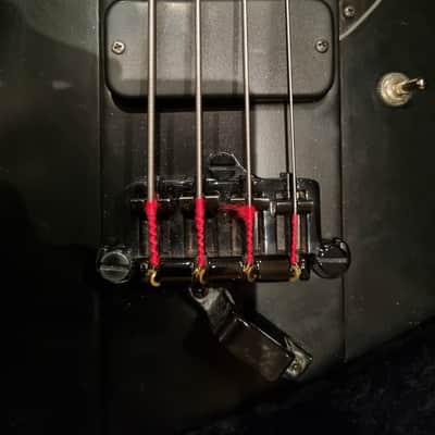 Gibson Nikki Sixx Signature Blackbird Bass 2001 Flat Black image 6