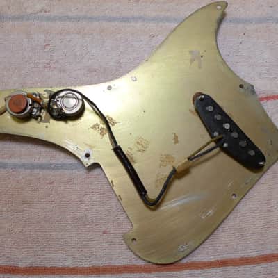 VINTAGE 1956 FENDER MUSICMASTER W/ CASE PRE-CBS MUSIC MASTER 1957 REFIN image 12