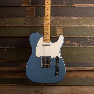 Fender Telecaster (Refinished) 1975 w/ OHSC Lake Placid Blue image 1