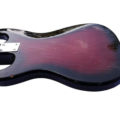 1965 Hofner 182 shortscale bass in Tocotronic Redburst (Vintage, Restored) image 20