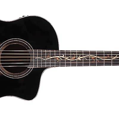 Washburn BTS9VCECH Bella Tono S9V Spruce Top Okoume Neck 6-String Acoustic-Electric Guitar image 4
