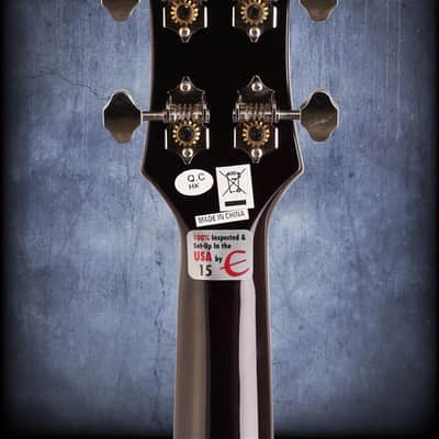 Epiphone Les Paul Acoustic Electric Ukulele Vintage Sunburst with Bag image 6