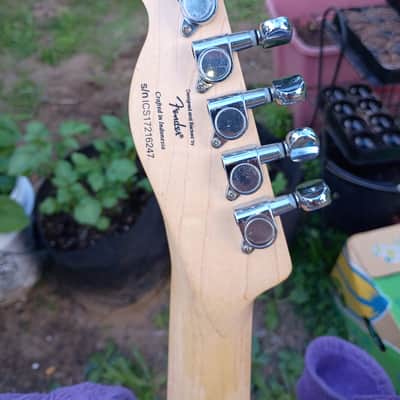 Squier Nashville tele 2000s - Seafoam green image 2
