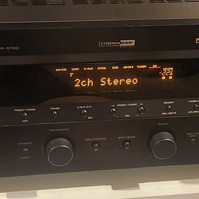 Yamaha Yamaha HTR-5760 Audio Video Receiver 2004 - Black metal image 2