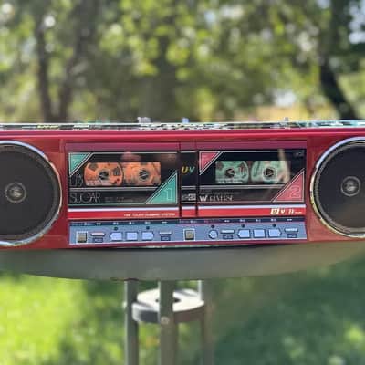 Toshiba RT-SW U9 Rare Vintage MINT Boombox Japan Getto blaster Warranty Serviced image 2
