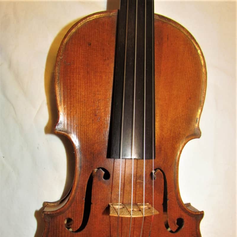 Antique 4/4 size German Hopf violin image 1