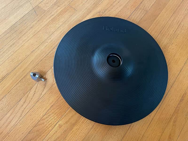 Roland CY-13R V-Drum 13" Triple Zone Ride Cymbal 15 12 r/c with ANTI SPIN image 1