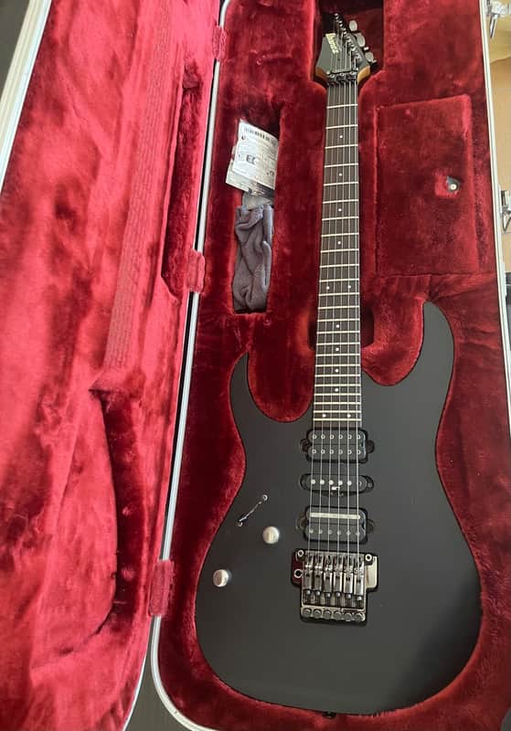 Ibanez RG1570L-SDB Prestige Left-Handed 2007 - 2008 - Suede Black image 1