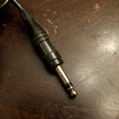 Japan vintage rare pickup coil PICK-UP 874 Ohm 1/8" aux plug 1960s - black wrinkled image 4