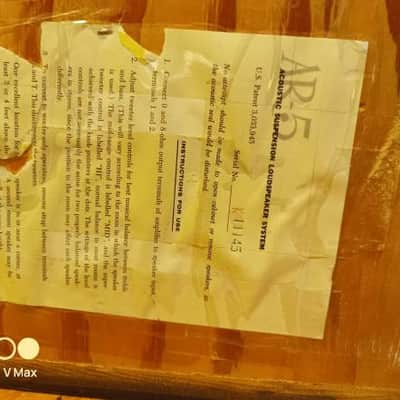 Acoustic Research AR 5 1972 - Rustic pine image 6