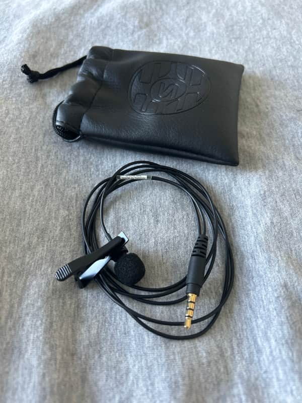 Shure MVL Smartphone / Tablet Lavalier Microphone 2010s - Black image 1