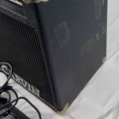 Carvin MTS 3200 Stage Master 100 Watt Tube 2x12 W/ Celestion Vintage 30’s 1990s - Black image 10