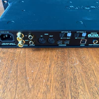 MOTU 828mk3 Hybrid Firewire / USB Audio Interface 2010 - Present - Black image 4
