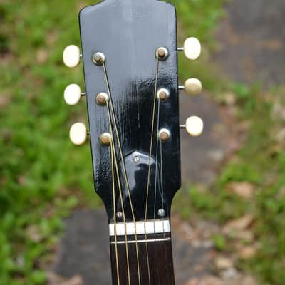c. 1965 Vintage Eko Modello 100 Guitar, in Red Burst finish, w/a Pro Refurb setup and comes with a New Gator Black Hardshell Case image 15