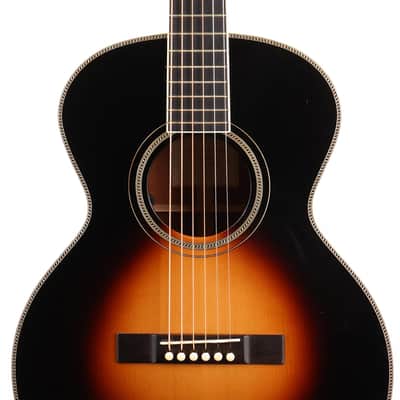 Flammang EL Acoustic Guitar Spruce and Mahogany Sunburst Used image 6
