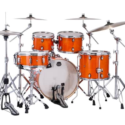 Mapex Mars Maple Fusion Shell Pack - Glossy Amber (MM504SFOG) image 4