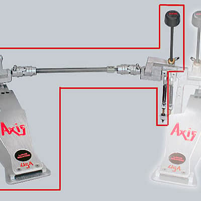 Axis X Longboard Bass Drum Pedal Slave Upgrade w/ MicroTune image 1