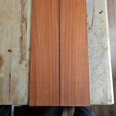 African Padauk - Bookmatched Acoustic Dreadnought Back and Sides 2015 image 5