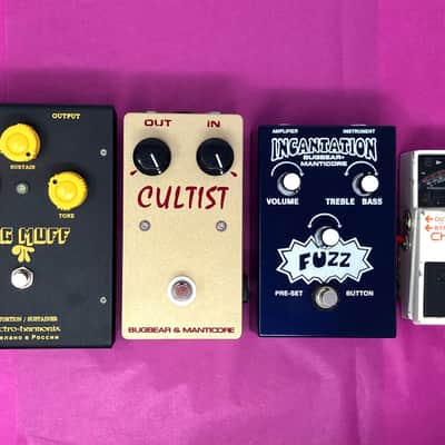 Bugbear & Manticore - CULTIST (1967) - NKT CV7005 / Mullard OC42 Germanium Fuzz Face Guitar Effects Pedal - Serial #001 - image 9