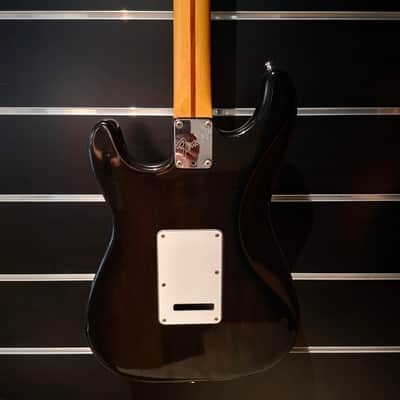 FENDER - DELUXE STRAT PLUS MPL SN/N004029 EBONY BURST image 3