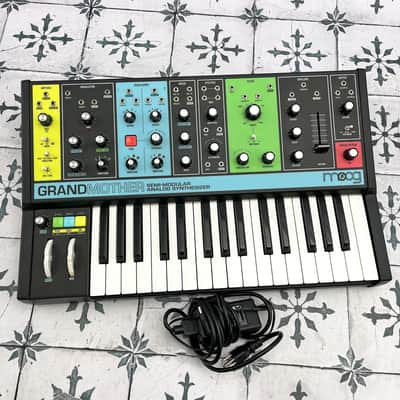 Moog Grandmother 32-Key Semi-Modular Analog Synthesizer